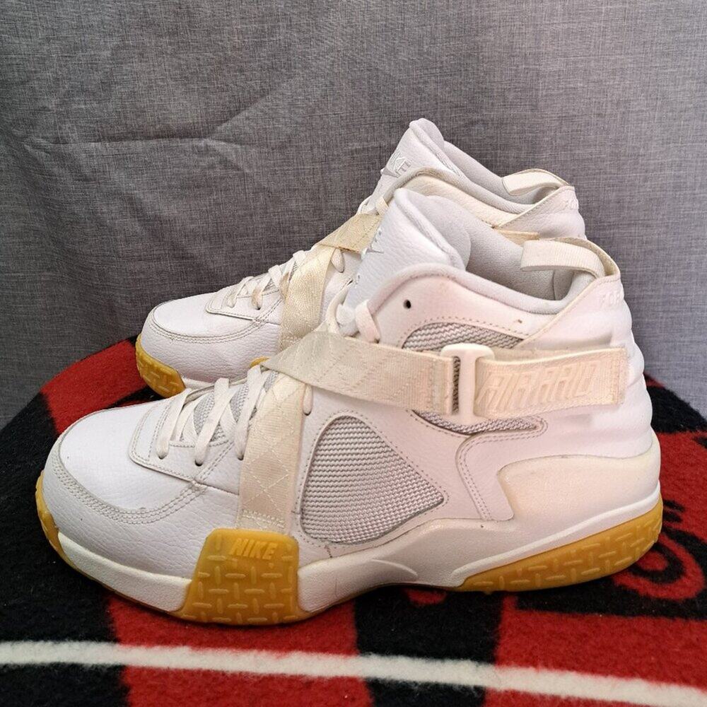 %Size 13 Nike Air Raid White Gum White Basketball Shoes DJ5974-100 Men / A 22